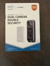eufy SECURITY by Anker 2K FULL HD VIDEO DOORBELL DUAL CAMERA DOUBLE SECURITY*New
