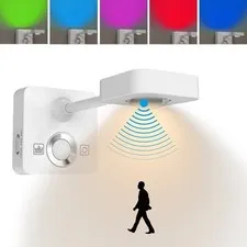 Rechargeable LED Spotlight for Indoor, Wireless RGB Spot Light