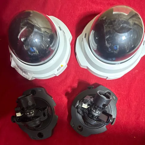 AXIS 216FD PoE IP Network Dome Security Cameras Lot of 2 Tested Reset