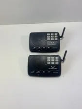 Lot of 2 Hosmart HY777 Wireless Home Intercom System No Cables /Tested