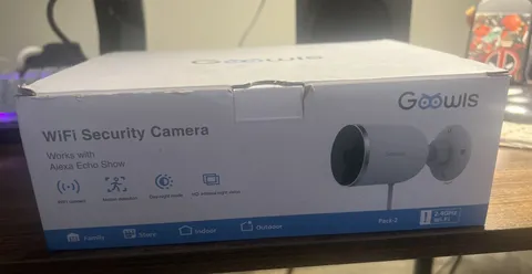 New Goowis Smart Wi-Fi Outdoor Security Camera Audio Cloud Service