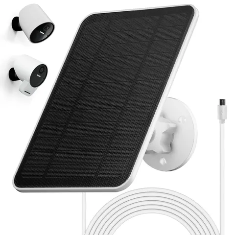 Solar Panel for Simplisafe Outdoor Camera,4W Solar Charger for Simplisafe | f...