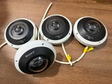 Sony SNC-HM662 IPELA IP Network 360° Panoramic View IP66 Untested - Lot Of 4
