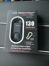 MaxxmAlarm/iMaxAlarm Eco Maxx Portable Personal Security Alarm Matte Blue