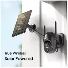 Wireless Outdoor Camera with Color Night Vision & PIR Sensor