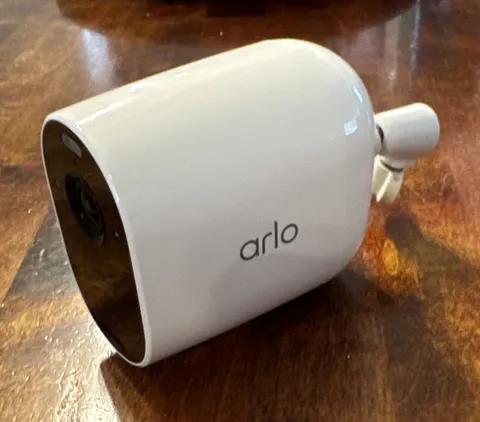 Arlo VMC2030 Essential Spotlight Security Camera White Wireless 2-Way Audio