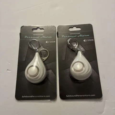 Safesound Personal Alarm ( New) Set Of (2)