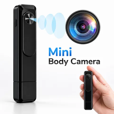 Mini Body Camera HD 1080P Portable Video Recorder Wearable Security Cam USB