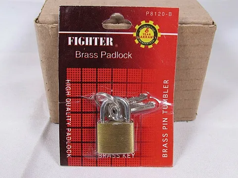 Lot Of 12 Padlock Small Brass 20MM Mini Tiny Lock Keyed Box Jewelry Drawer 2 Key