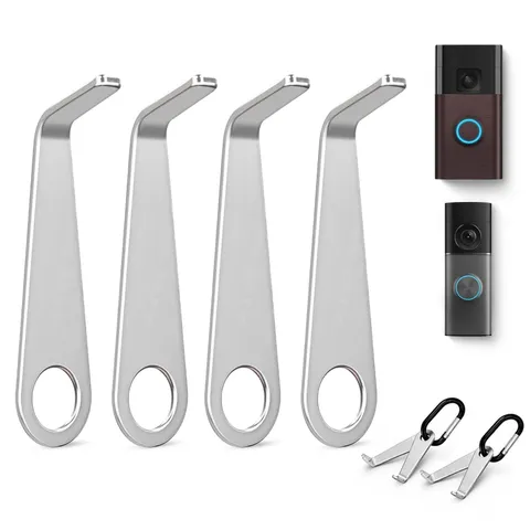 Video Doorbell Removal Key Metal 4 Pack Secure Tool For All New Battery 2024