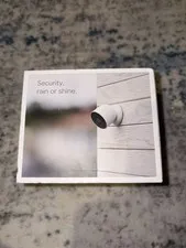 Google Nest Cam Indoor Outdoor Surveillance Camera Snow Pack of 1 Battery