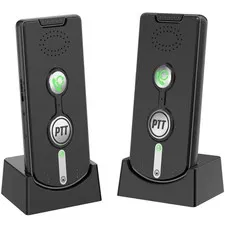 2 Way Wireless Intercom System 1/2 Mile Long Range Rechargeable Hands Free Audio
