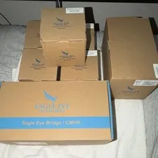 Eagle Eye Networks Wired IP Camera Lot 5x EN-CDUD-007a/EN-CDUX-001a + BR324p