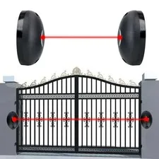1 Pc Infrared Beam Sensor Alarm for Gates Doors Windows