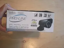 Pro-Line Wide Angle Security Camera with Night Vision 25 IR LED