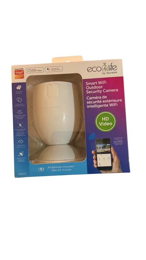 eco4life WIFI Wire-Free Indoor/Outdoor HD IP Camera/Weather Proof/Night vision