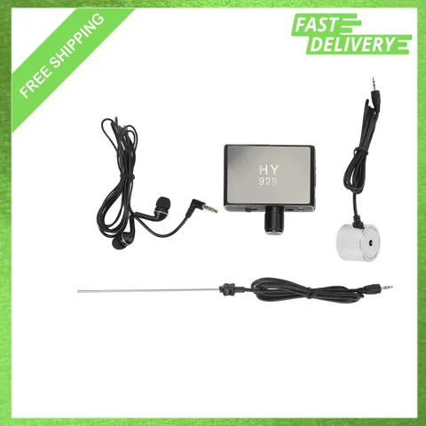 Water Leak Detector, Dual Probe, -70D db Sensitivity, 20000X Audio