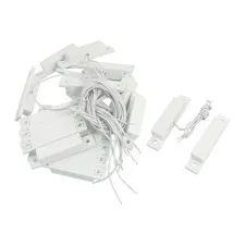 10Sets Screw Surface Mount Wired NC Magnetic Door Contact Reed Switch Alarm