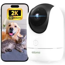 2K Indoor Cameras for Home Security - Camera with Pan/Tilt, 33ft Night Vision...