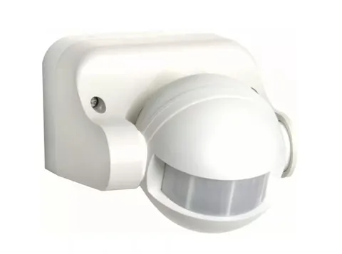 Nelson ES34 PIR Motion Sensor - White 180° Outdoor Security Light Switch IP44