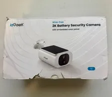 ieGeek S1 2K Wireless Solar Security Camera Outdoor WiFi Night Vision