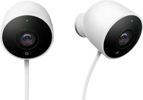 Google Nest Cam 3.0-Megapixel Outdoor Security Camera, Pack Of 2 NC2400ES
