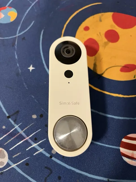 SimpliSafe Wired Wi-Fi video Doorbell Pro 1080p HD Smart security Camera SSDB3
