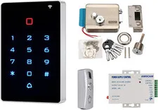Door Access Control System, Password Keypad + Electric Lock + Power Supply Contr