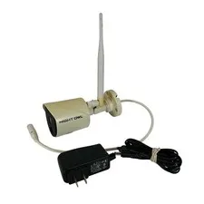 Night Owl WNIP-2LTA-BS Wireless IP Security Camera WNIP2 White Power Cord
