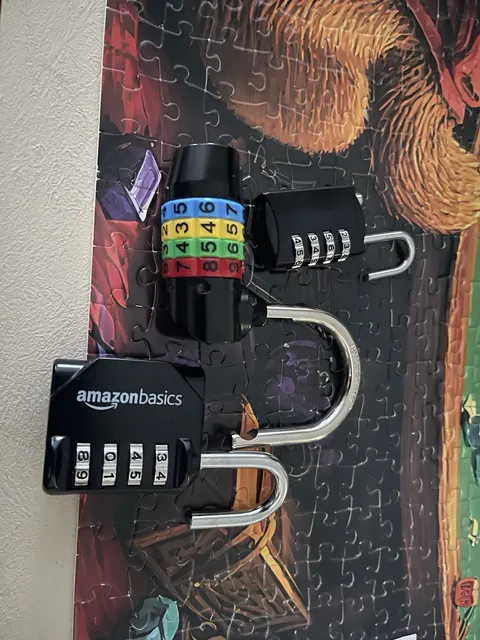 Lot Of Thee Locks.  Great For Escape Rooms