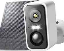 3MP Security Camera Wireless Outdoor for Home Security,Only 2.4Ghz | Solar &Batt