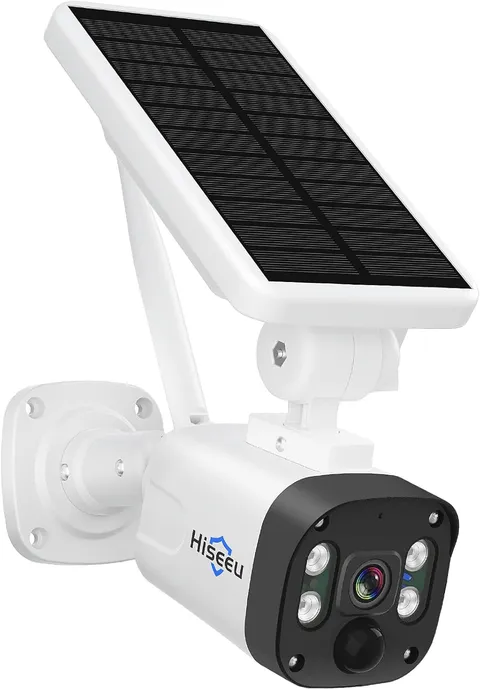 Security Camera Wireless Outdoor, 2K Solar Camera, Battery Powered, Wire-Free, I