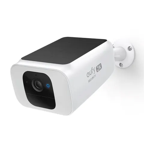 eufy SoloCam S230 Wireless 2K Solar Powered Camera w/Spotlight, No Monthly Fee