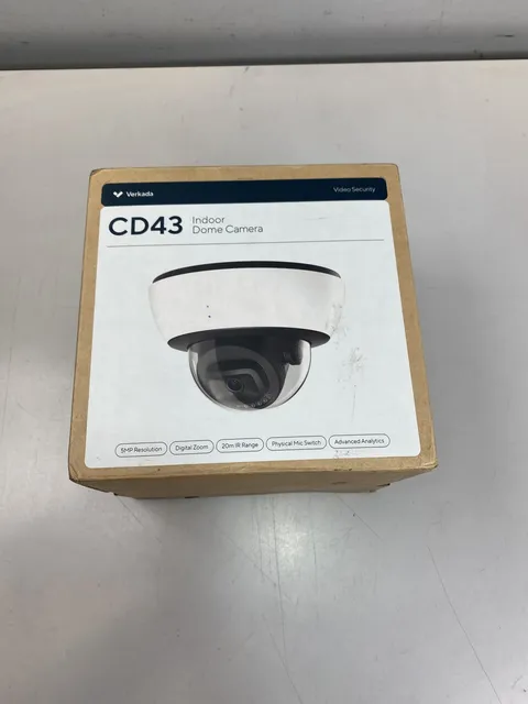 Verkada CD43 - network surveillance camera - Dome -  White