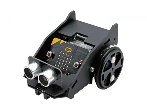 BITCAR - Autonomous Line Following & Obstacle Avoiding Car for Micro:bit with