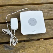 Ring Alarm Base Station -1st Gen- 4HB1S70EN0 w/ AC Adapter. Unknown Registration