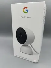 Google Nest Cam Indoor Wired 2nd Generation White GA01998-US