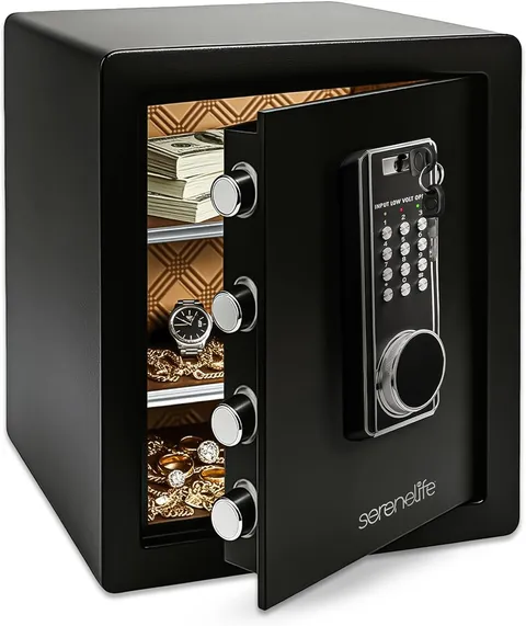 Electronic Digital Safe Box | Durable Design, User-Friendly Keypad, Dual Alarm S