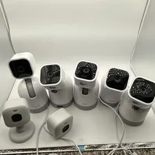 Lot of 6 Blink Security Cameras + Sync Module 2 + USB Cables Power On Tested
