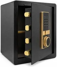 17.7 Inch Security Safe Box Digital Keypad Dual Alarm Removable Shelf