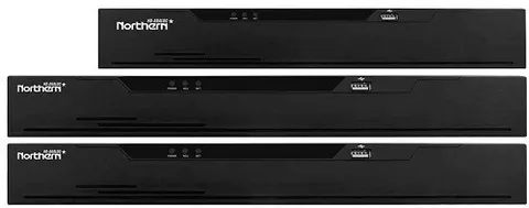 Northern 8 + 4 IP CH, 6TB, Analog & IP HD HYBRID N3 HVR w/audio-#N3HVR86T