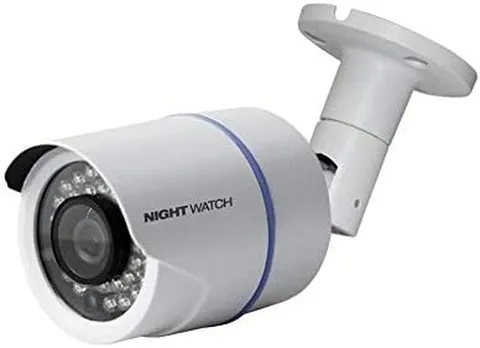 1 Pack Analog HD 1080P Wired Bullet Camera (White, Camera Only, Compatible with
