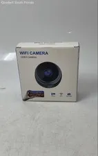 Black Mini Security Surveillance Wireless Wi-Fi Video Camera Not Tested