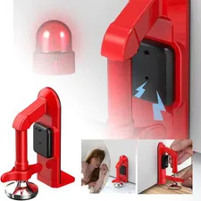 Battery Powered Alarm Door Stopper Door Lock for Women Security Protection Door