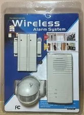 Indoor Wireless Alarm System EZ Security 100 Motion Sensor Alarm or Entry Chime