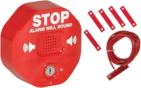 Exit Stopper Door Alarm 105 dB Double Door STI 6402