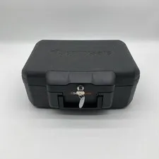 Sentry Safe BV-879147 With Key Lock Box Black