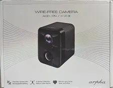 ARPHA ADD-ON K03 CAMERA, With Mounting Hardware WIRE-FREE 2.4Ghz. N.O.S.
