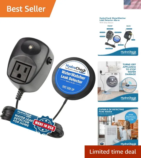Water Sensor Alarm, Smart Water Leak Detector for Home & Basements | Made in ...