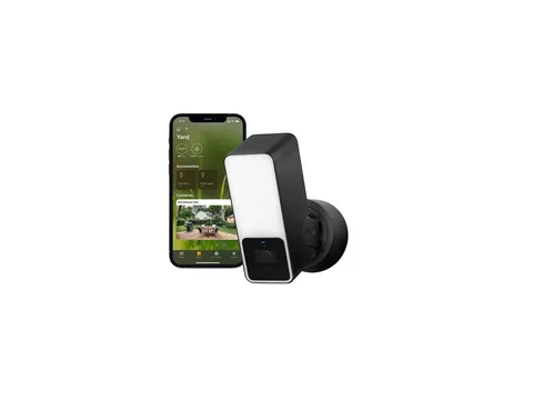 Eve Outdoor Cam - Secure floodlight camera with Apple HomeKit Secure Video techn